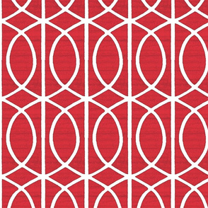 Regalia Geometric Really Red