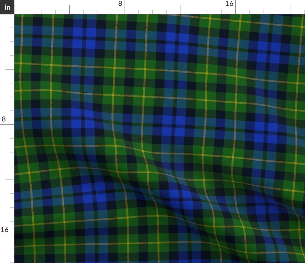 Campbell of Breadalbane 1819 tartan / Wilson's #64, 6" bright