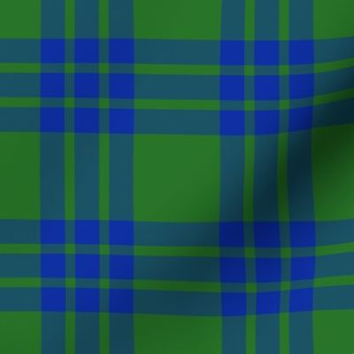 Montgomery / Montgomerie tartan, 6" bright, Vestiarium Scoticum 1842