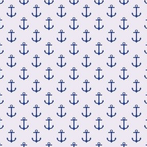 Preppy Anchor Lilac