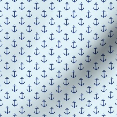 Preppy Anchor Sky Blue