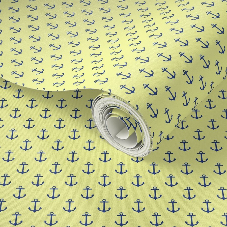 Preppy Anchor Yellow