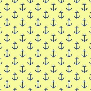 Preppy Anchor Yellow