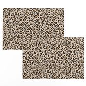 leopard print - tan natural animal cheetah safari print