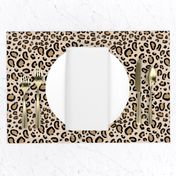 leopard print - tan natural animal cheetah safari print