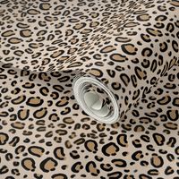 leopard print - tan natural animal cheetah safari print