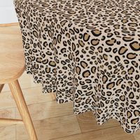 leopard print - tan natural animal cheetah safari print