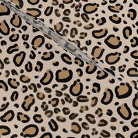 leopard print - tan natural animal cheetah safari print