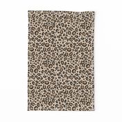 leopard print - tan natural animal cheetah safari print