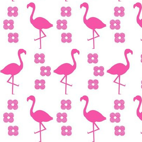 flamingo pink flower floral design 