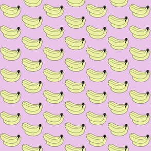 Pink banana print