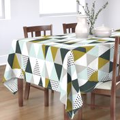 Triangle cheater quilt- boy