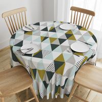 Triangle cheater quilt- boy