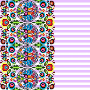 Wycinanka_003_Border_Print_Purple_Stripes