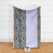 Wycinanka_003_Border_Print_Blue_Stripes