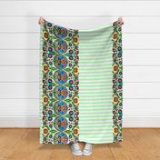 Wycinanka_003_Border_Print_Green_Stripes