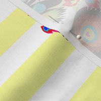 Wycinanka_003_Border_Print_Yellow_Stripes