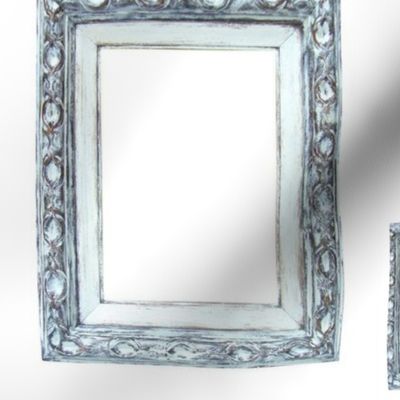 Suga Lane Distressed French Frames #1 White