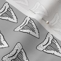 shark tooth // sharks shark fabric grey kids room shark week grey boys shark fabric by andrea lauren