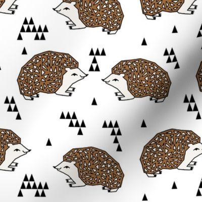 Geo Hedgehog - Brown by Andrea Lauren