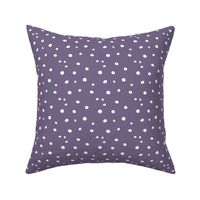 Rustic Organic Dot - Purple