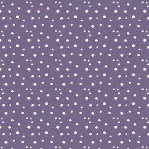 Rustic Organic Dot - Purple