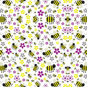 Bumble bee swirls