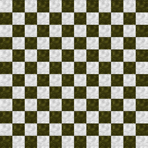 Green-White-wavy-Checkered-Tile