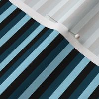 Bankers blues, quarter inch stripes by Su_G