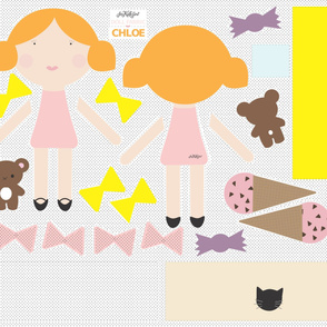 Chloe - Doll Fabric