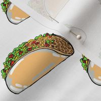 Tacos on White