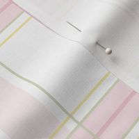 Rosemary Tartan in sorbet pink