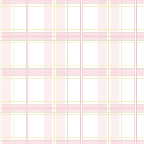 Rosemary Tartan in sorbet pink