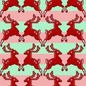  Pixel Deer Stripe