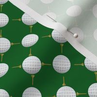 Golfballs and tees