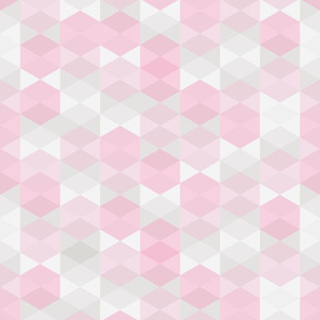 Hexagon in pink