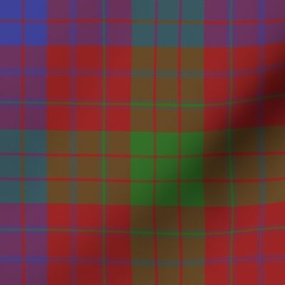 Ross clan tartan, 8" modern colors