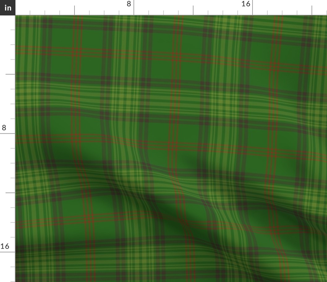 Ross clan hunting tartan from 1820, 6"