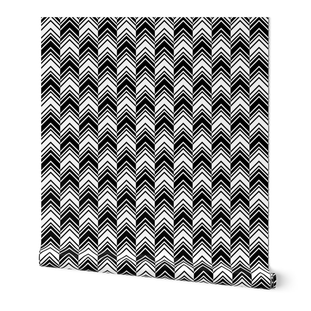 04188062 : binary chevron : black + white