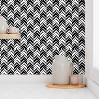 04188062 : binary chevron : black + white