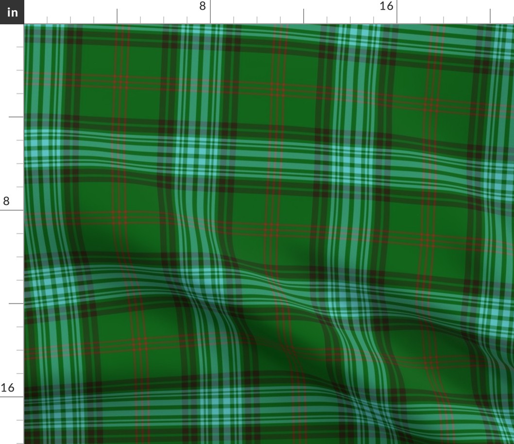 Ross clan hunting tartan variant. 6"