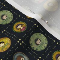 Vintage children pattern