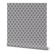 quatrefoil MED granite grey