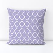 quatrefoil MED light purple