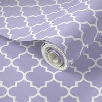 quatrefoil MED light purple