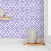 quatrefoil MED light purple