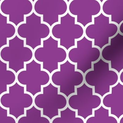 quatrefoil MED grape