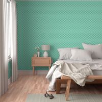 quatrefoil MED sea foam green