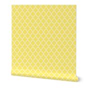 quatrefoil MED lemon yellow