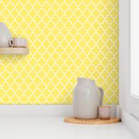 quatrefoil MED lemon yellow